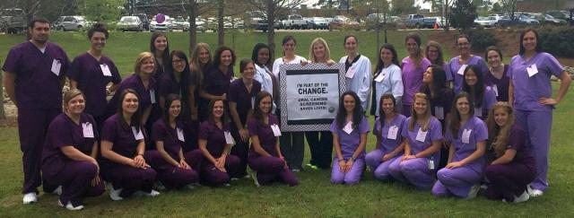 Dental Hygiene students at Pearl River Community College 