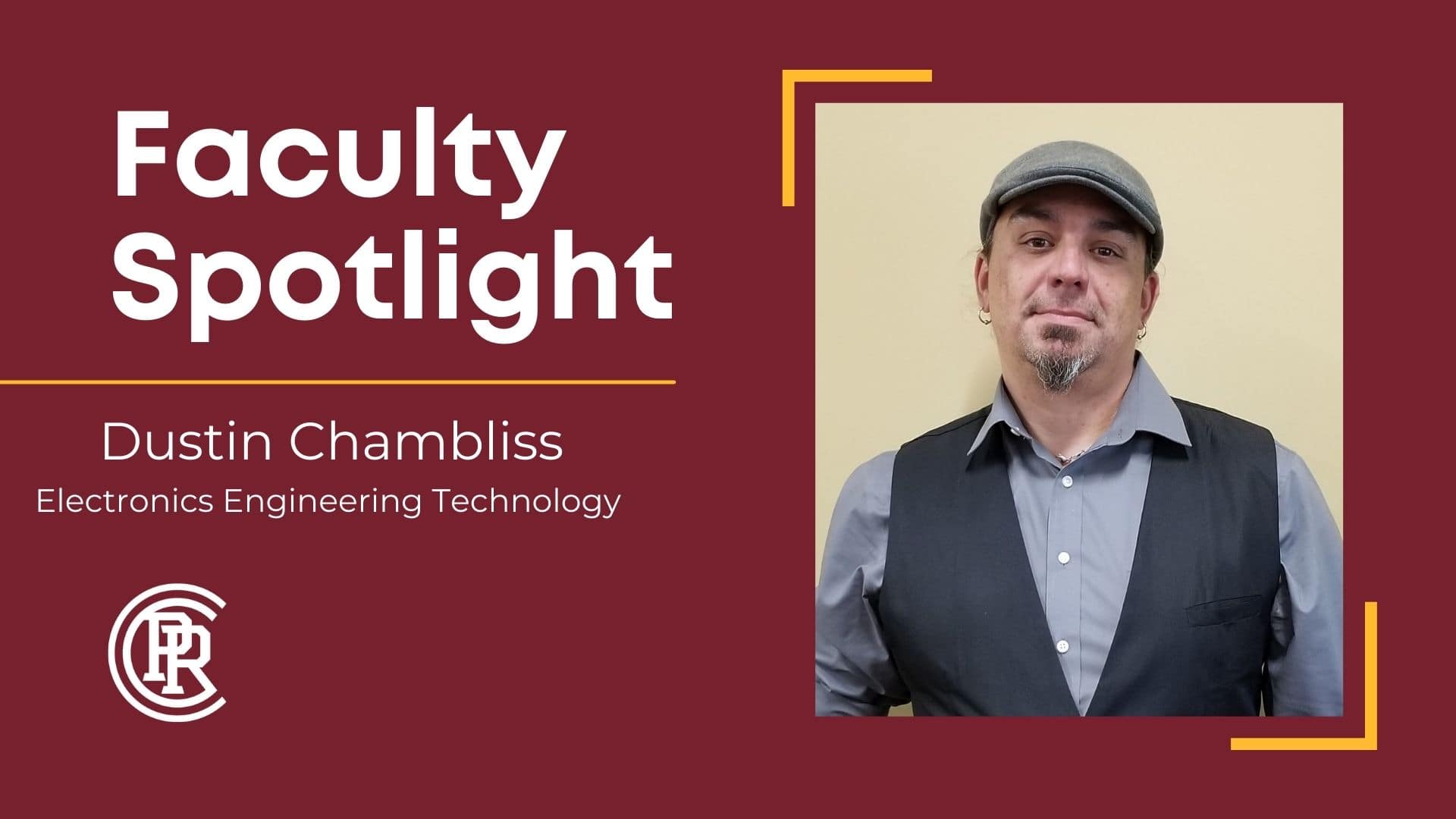 Dustin Chambliss PRCC Electronics Engineering Technology instructor