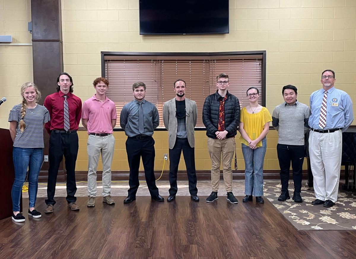 PRCC Honors Institute Officers for 2021 on Forrest County Campus