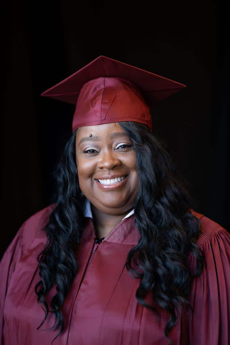 LaTynia Allen PRCC Adult Education graduate 2022