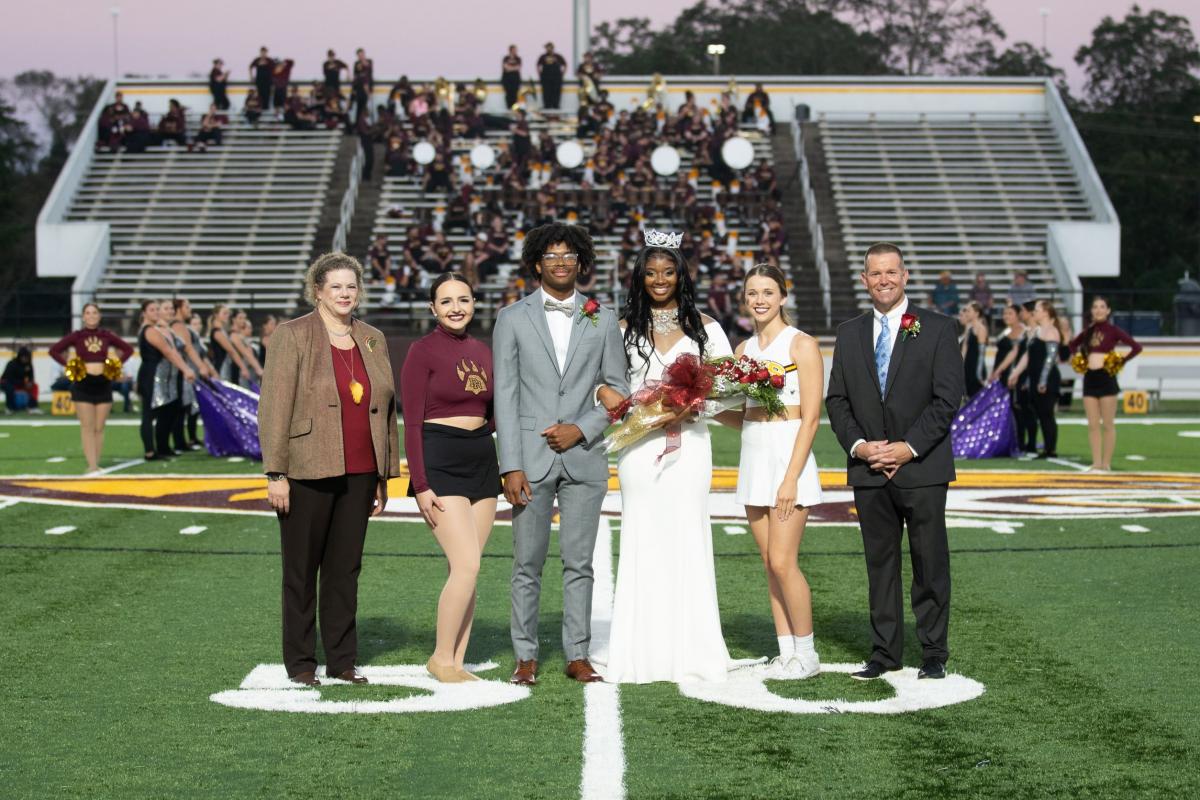 PRCC Homecoming Queen Presented after being crowned by Dr. Breerwood