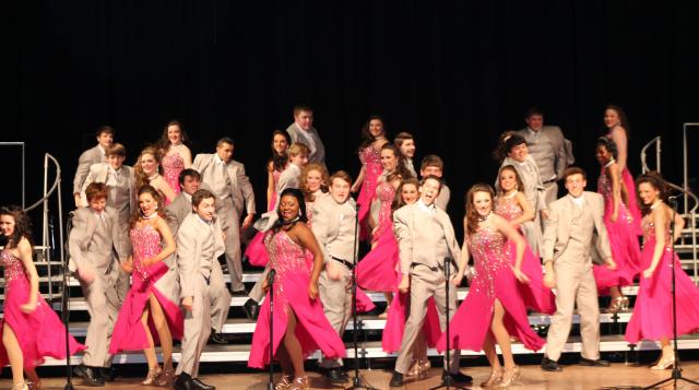 The Soundsations from Petal High School were first runner-up in the Mississippi Showchoir Contest hosted by Pearl River Community College on Feb. 2.