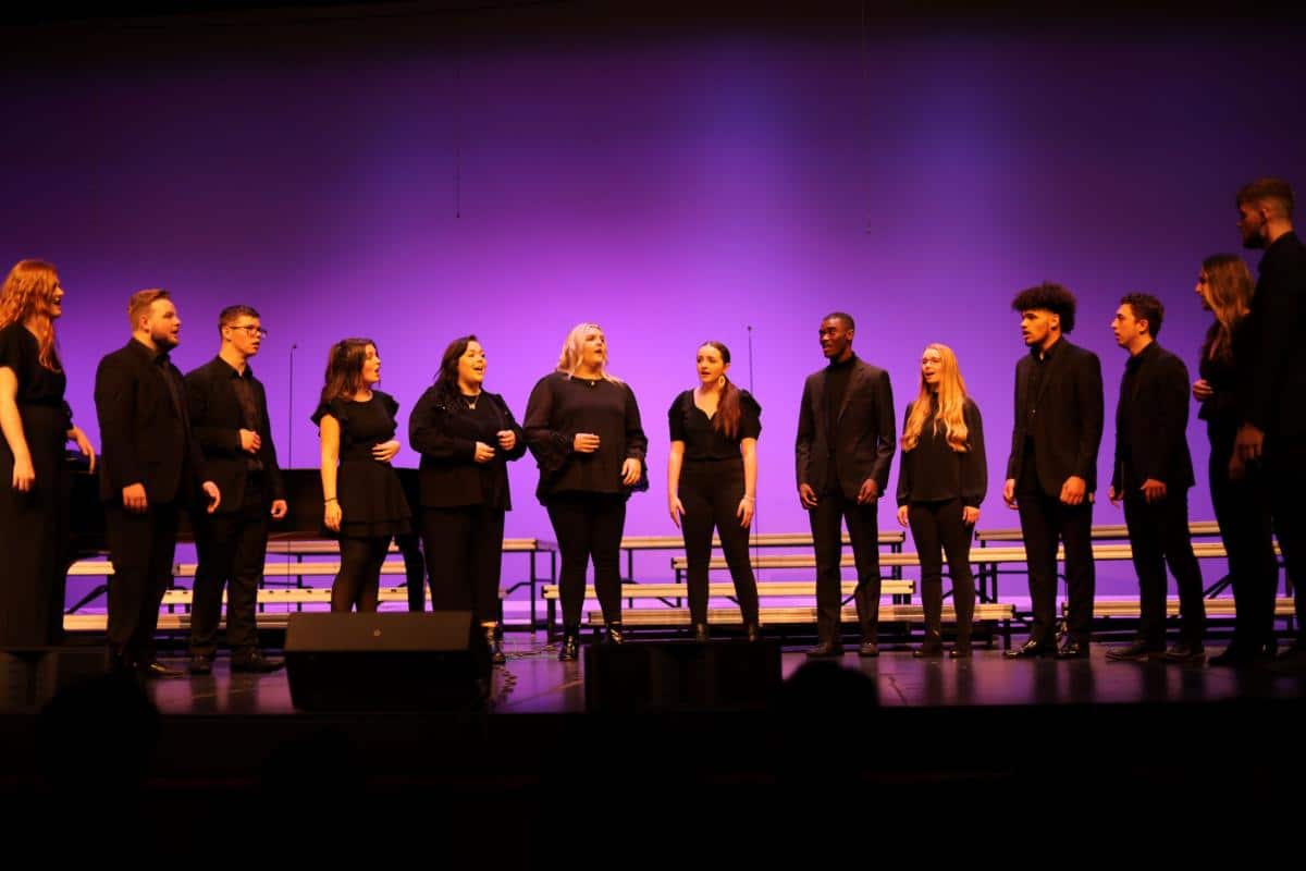 The Voices perform Hard Times at Spring Variety Show 2022
