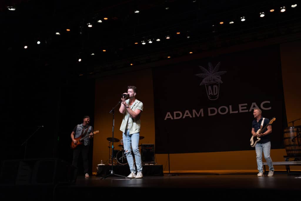 Adam Doleac Performs at PRCC Brownstone Center August 27 2022