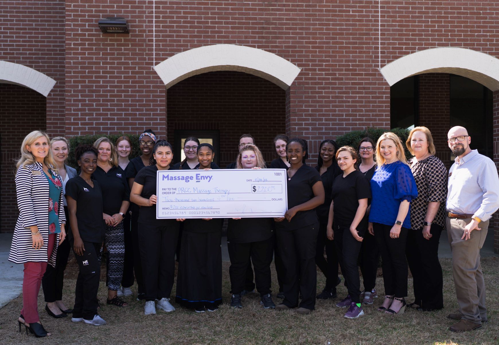 PRCC Massage therapy students awarded scholarships from Sunray