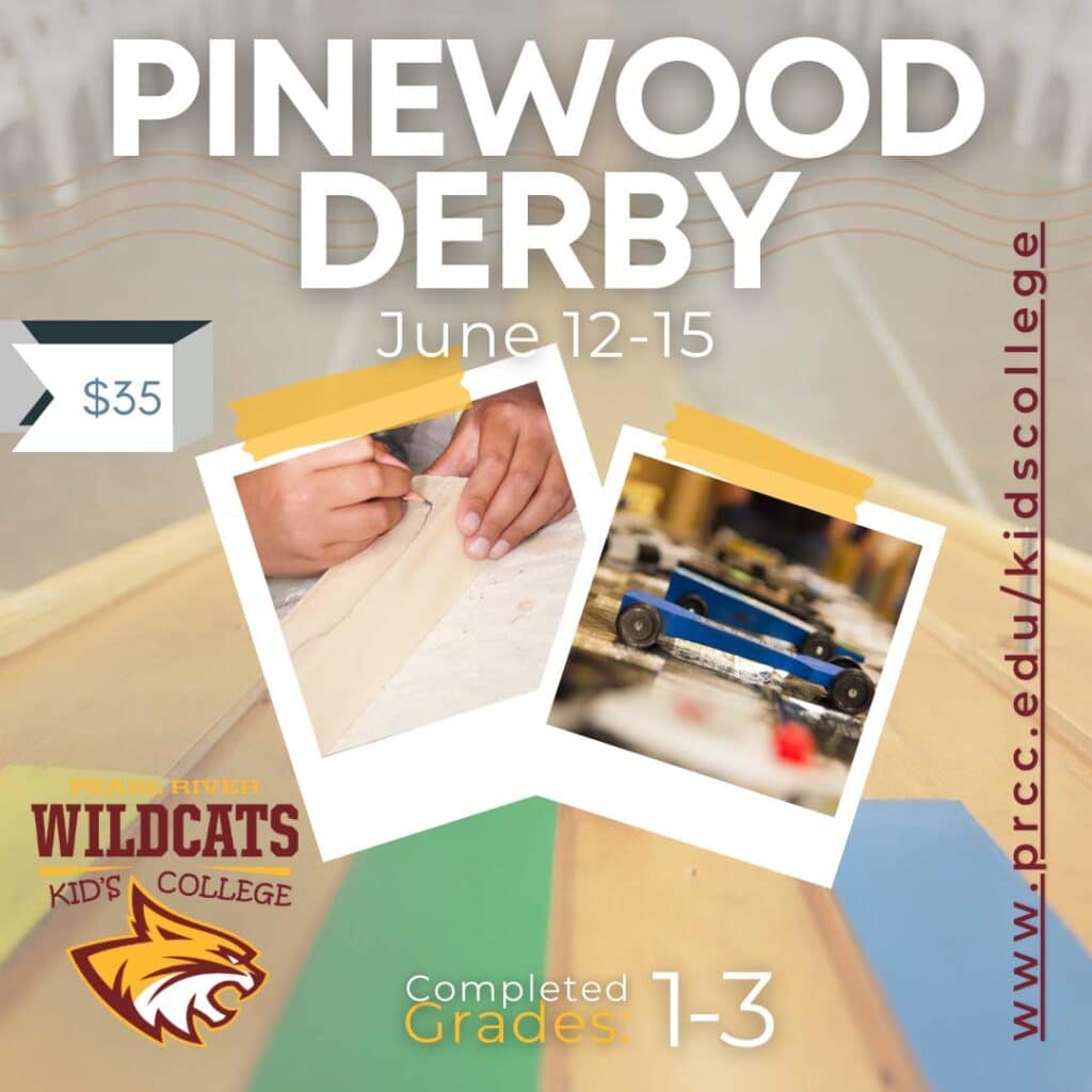 PRCC Kids College Pinewood Derby