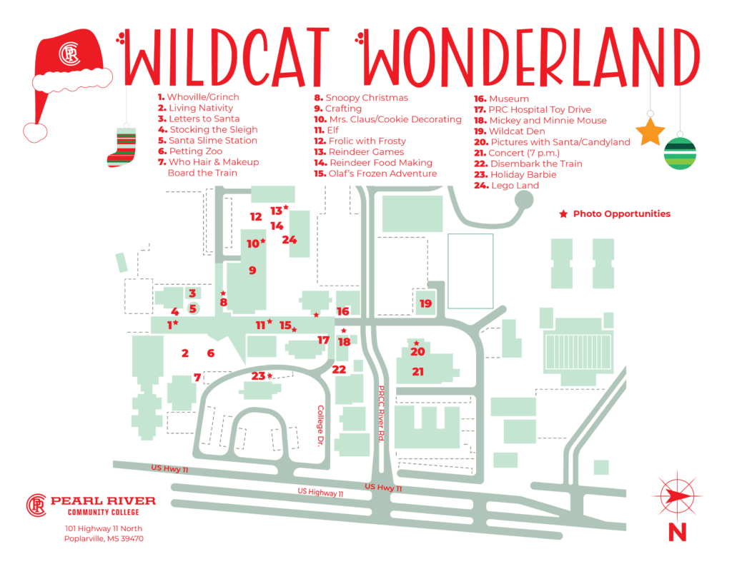 Wildcat Wonderland Map
